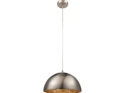 Online Globo Pendelleuchte Okko Nickel matt