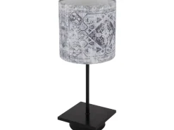 Globo Tischlampe Gabriele 1-flammig Schwarz matt 150 x 350 mm