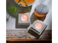 Glorex Gießform Teelichthalter 7 cm x 7 cm Quadratisch