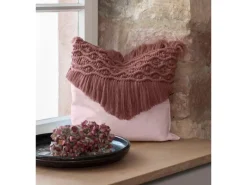 Sale Glorex Makramee Rope 3 mm 250 g Gedreht Mauve