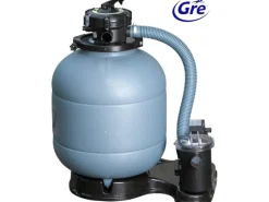 Clearance Gre Stahlwand-Pool Kea Ø 300 cm x 120 cm Rund Graphit