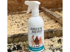 Discount GreenHero Milben-Ex Milbenspray für Hühner - aus Palmarosa Blättern