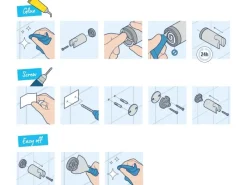 Outlet Grohe QuickGlue Set S1 für Wandhalter