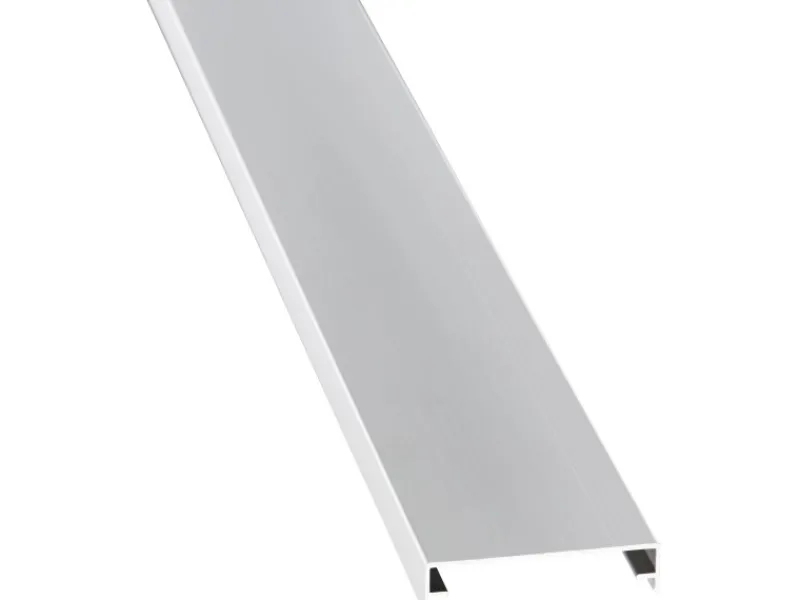 Sale Guttagliss Alu-Zierklemmdeckel für Hohlkammerplatten 16 mm 2,5 m Silber