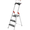 Hot Hailo Alu-Sicherheits-Stehleiter L100 TopLine 3-stufig