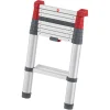 Sale Hailo Alu-Teleskopleiter T100 FlexLine 265 cm x 46 cm x 100 cm Aluminium