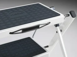 Outlet Hailo Klapptritt Mini Weiß-Anthrazit