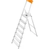 Hailo L58 Alu-Sicherheits-Stehleiter 7-stufig
