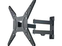 Best Hama TV-Wandhalterung Fullmotion 1 Stern 165cm (65") 2 Arme Schwarz