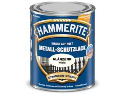 Hot Hammerite Metall-Schutzlack glänzend 2,5 l Weiß