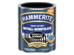 Hammerite Metall-Schutzlack 750 ml Schwarz Hammerschlag