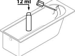 Handwerk Lack-Reparaturstift 12 ml Weiß für Küche und Bad