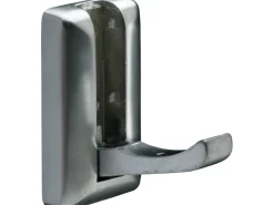 Outlet Hettich Klapp-Mantelhaken 33 x 70 x 61 mm Zinkdruckguss -Optik 1 Stück Aluminium