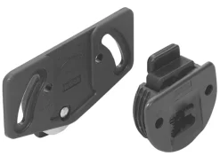 Discount Hettich Montagesatz SlideLine 1plus für eine Tür 30 kg Kunststoff Braun