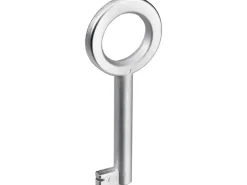 Clearance Hettich Nutbart-Schlüssel Stahl matt-vernickelt