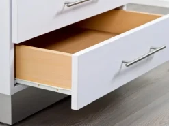 Sale Hettich Rollschubführung 550 mm, pulverbeschichtet Weiß, 20kg