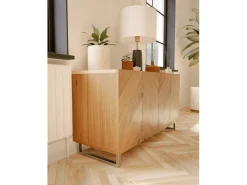 Clearance HEVVA Möbelbein GRAZ 10 cm Hoch 20 cm Tief 1 Stück Rohstahl-Klarlack Stahlfarben