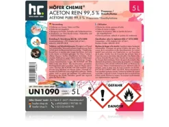 Höfer Chemie Aceton Rein 99,5% 5l