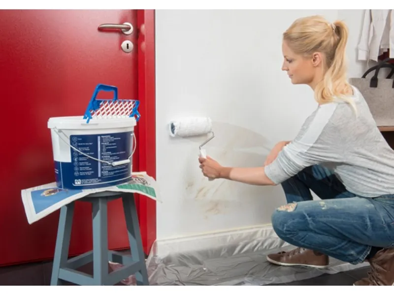 Clearance Histor Clean Wandfarbe Weiß seidenmatt 10 l