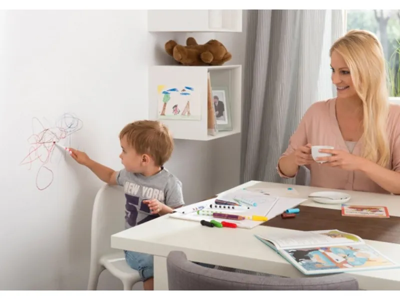 Hot Histor Clean Wandfarbe Weiß seidenmatt 5 l