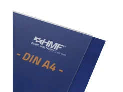 HMF 46916 Acryl Spendenbox Blatteinschub 22 x 15 x 15 cm DIN A4 Transparent