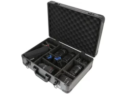 HMF 14502-02 Alu Transportkoffer Kamerakoffer Aufbewahrungskoffer Individuelle Facheinteilung 46 x 15 x 33 cm