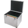 HMF 14812-02 Hängeregister Box Alukoffer DIN A4 Hängemappen 41 x 33 x 36 cm