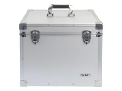 HMF 14812-02 Hängeregister Box Alukoffer DIN A4 Hängemappen 41 x 33 x 36 cm