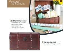 Online HMF 6406-135 Schatztruhe Holz 35 x 25 x 20 cm Portugal