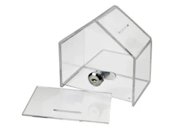 HMF 46911 Spendenbox Aktionsbox Spendenhaus Acryl 138 x 125 x 90 cm