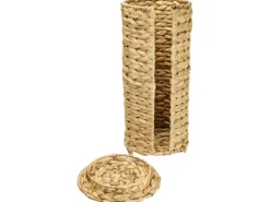 HMF 37255 Toilettenpapier Aufbewahrung Geflochten Wasserhyazinthe 35 x 17 cm