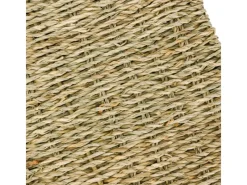 Clearance HMF Aufbewahrungskorb Badezimmer Korb Geflochten Seegras 38 x 15 x 14 cm