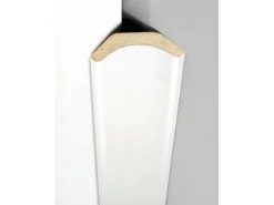 Hohlkehlleiste Weiß 22 mm x 22 mm Länge 2600 mm