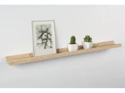 Holz-Bilderleiste Bix 80 cm x 9 cm Eiche