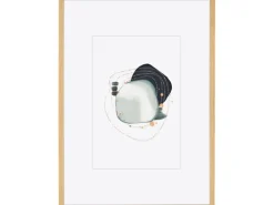 Holz-Bilderrahmen Eiche 50 cm x 70 cm