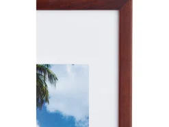 New Holzbilderrahmen Glatt 20 cm x 30 cm Mahagoni