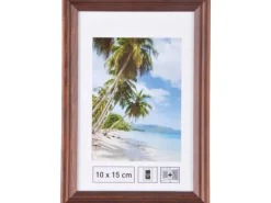 Discount Holzbilderrahmen Gerillt 10 cm x 15 cm Mahagoni