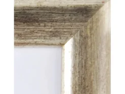 Holz-Bilderrahmen Silber/Gold 10 cm x 15 cm