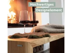 holz4home Massivholz Hocker Bank aus Eiche mit Baumkante XS