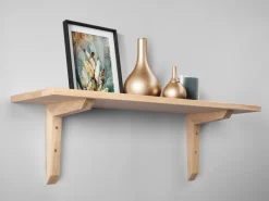 Holzkonsole Eiche 22,5 cm x 18 cm