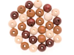 Holzperle Ø 10 mm, 47 Stück FSC®