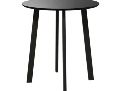 Best HOMCOM Esstisch für 4 Personen MDF Stahl Schwarz 72L x 72B x 75H cm