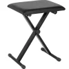 Hot HOMCOM Klavierhocker Höhenverstellbar Zusammenklappbar Schwarz 39 x 29 x 37-47cm