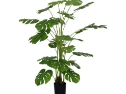 New HOMCOM Künstliche Pflanze Kunststoff Metall Ø20 x 180H cm