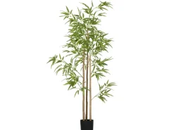 Hot HOMCOM Künstliche Pflanze Kunststoff Metall Ø15 x 180H cm