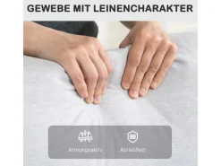 Sale HOMCOM Relaxsessel mit Liegefunktion Polyester 76L x 93B x 103H cm Hellgrau