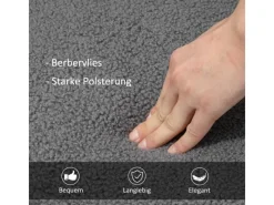 HOMCOM Schaukelstuhl mit Breiter Rückenlehne