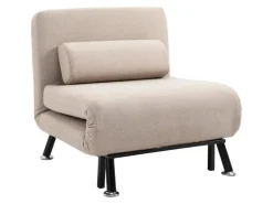 HOMCOM Schlafsessel Stahl Polyester 75L x 70B x 75H cm