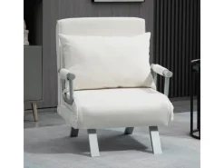 Outlet HOMCOM Schlafsofa mit Armlehne 3-in-1 Multifunktion 65 x 69 x 80 cm