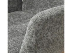 Sale HOMCOM Sessel Drehbar Loungesessel mit Armlehne für Wohnzimmer Schlafzimmer Dunkelgrau